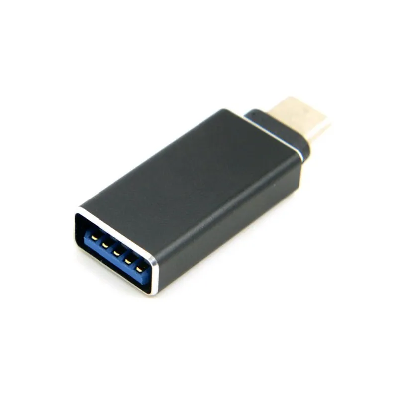 

Black USB 3.1 Type C Male Connector to A Female OTG Data Host for Macbook & Chromebook & Cell Phone Adapter
