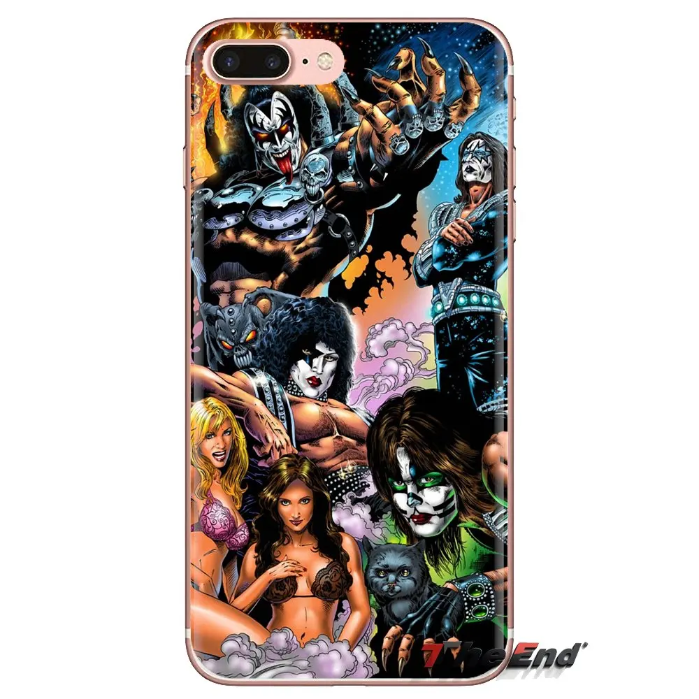 Чехол для мобильного телефона США Америка Поцелуй Рок-группа Huawei Nova 2 3 2i 3i Y6 Y7 Y9 Prime