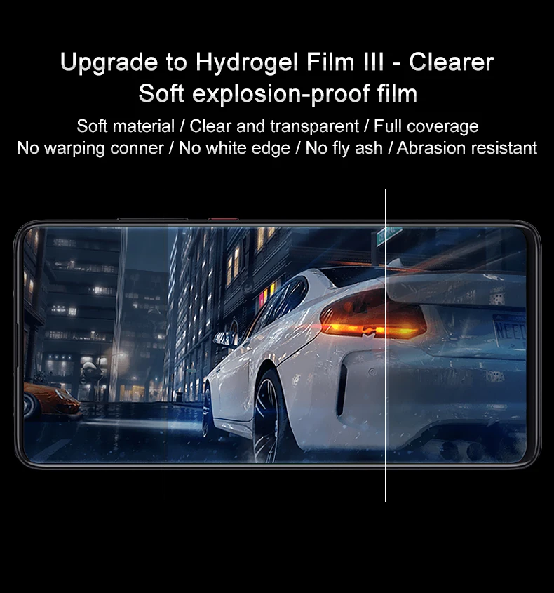 Для Xiaomi Redmi K20 защитная пленка IMAK Hydrogel III для передней и задней панели 0,15 мм пленка из мягкого ТПУ для Xiaomi Redmi K20 Pro без стекла