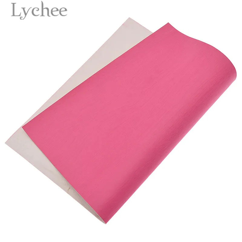 Lychee 1 шт. 21x29 см A4 с принтом под дерево из искусственной кожи Ткань Синтетическая Кожа DIY материал для одежды сумки ремни - Цвет: 2