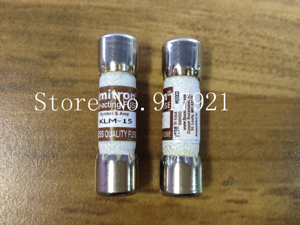 Импортная трубка плавкого предохранителя [ZOB] США Bussmann Lmitron KLM 15 BUSS 600V FUSE 10X38 10