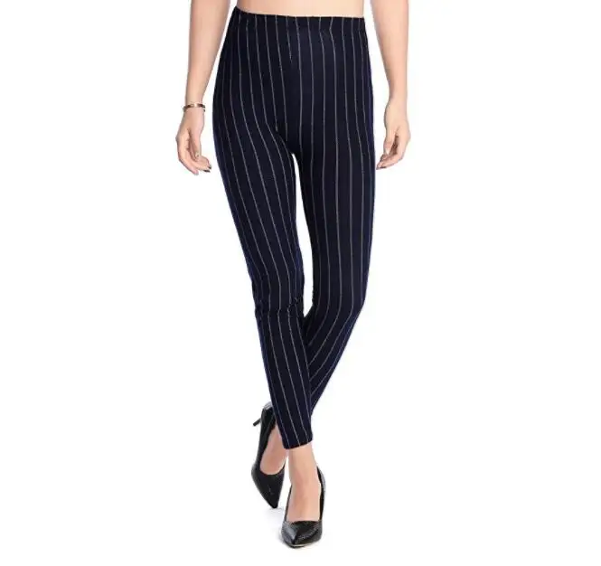 Black vertical bar CHSDCSI женские леггинсы для фитнеса, Стрейчевые брюки с высокой талией, леггинсы с цветочным принтом, эластичные леггинсы для тренировок, штаны с эффектом пуш-ап - Цвет: Black vertical bar
