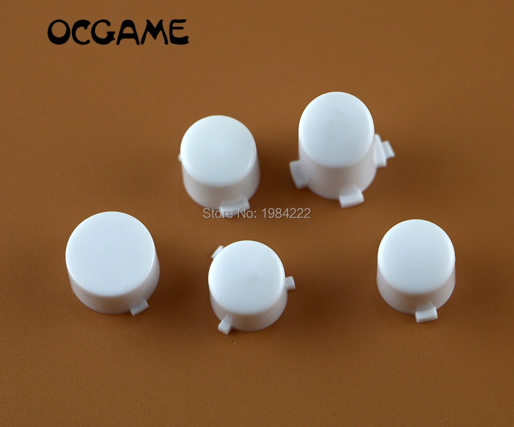OCGAME 60 компл./лот пластиковый белый чехол ABXY + Направляющие кнопки для