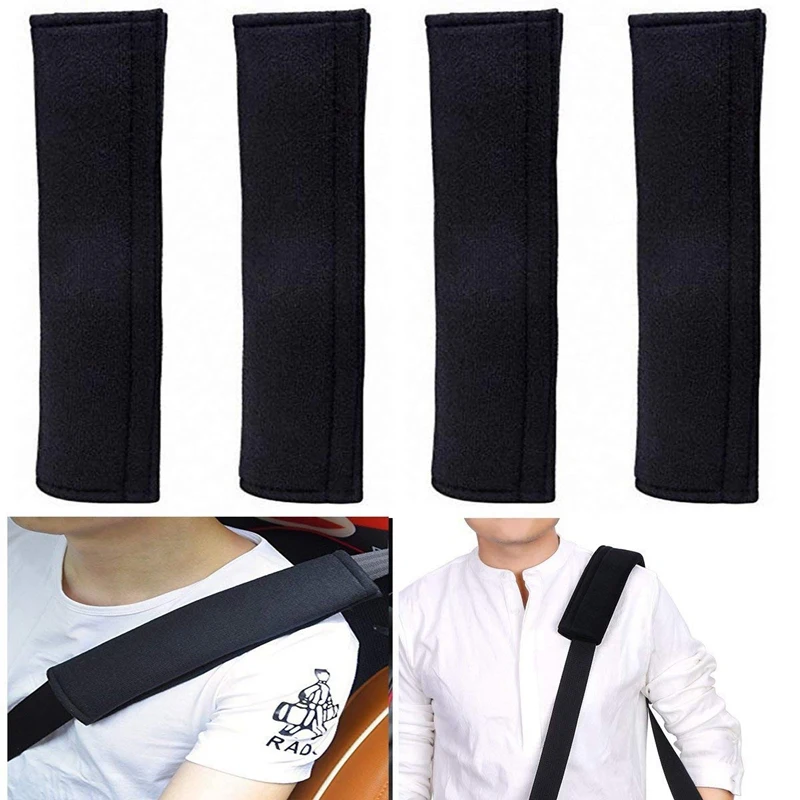

Seabuy Universal Car Seatbelt Shoulder Strap Pad Soft Headrest Neck Support Pillow Cover Cushion,No Slip,No Rubbing-A Must Have