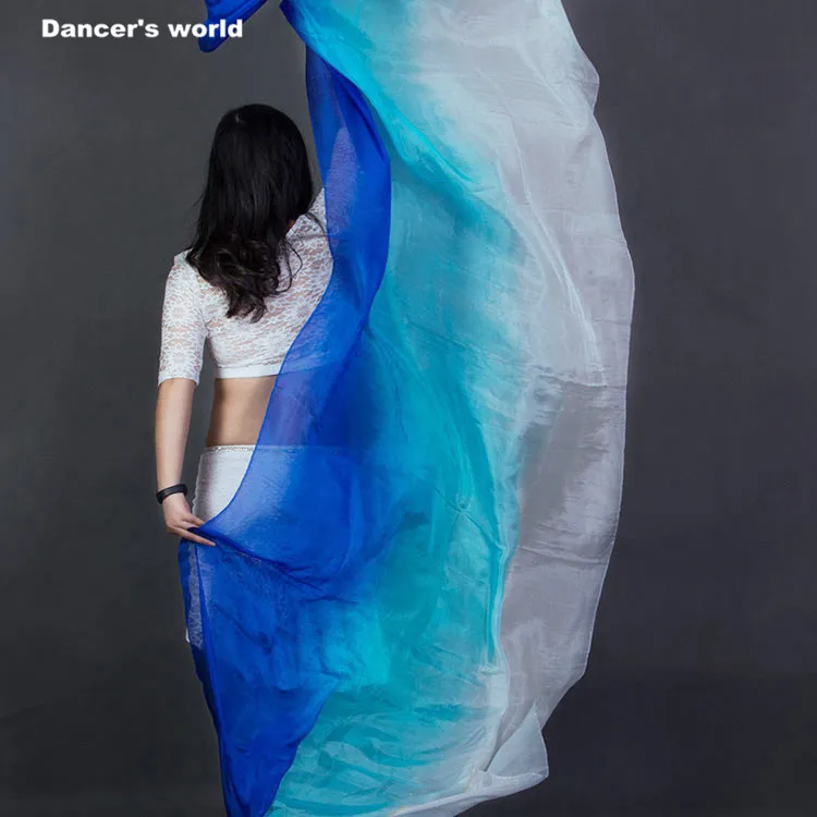 

Wholesale belly dance veil girls silk colors veil for women belly dance accessories dancer's belly dance performance veils S/M/L