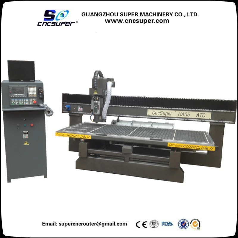 Высокая точность ATC CNC маршрутизатор гравировальный станок для Adertising мини