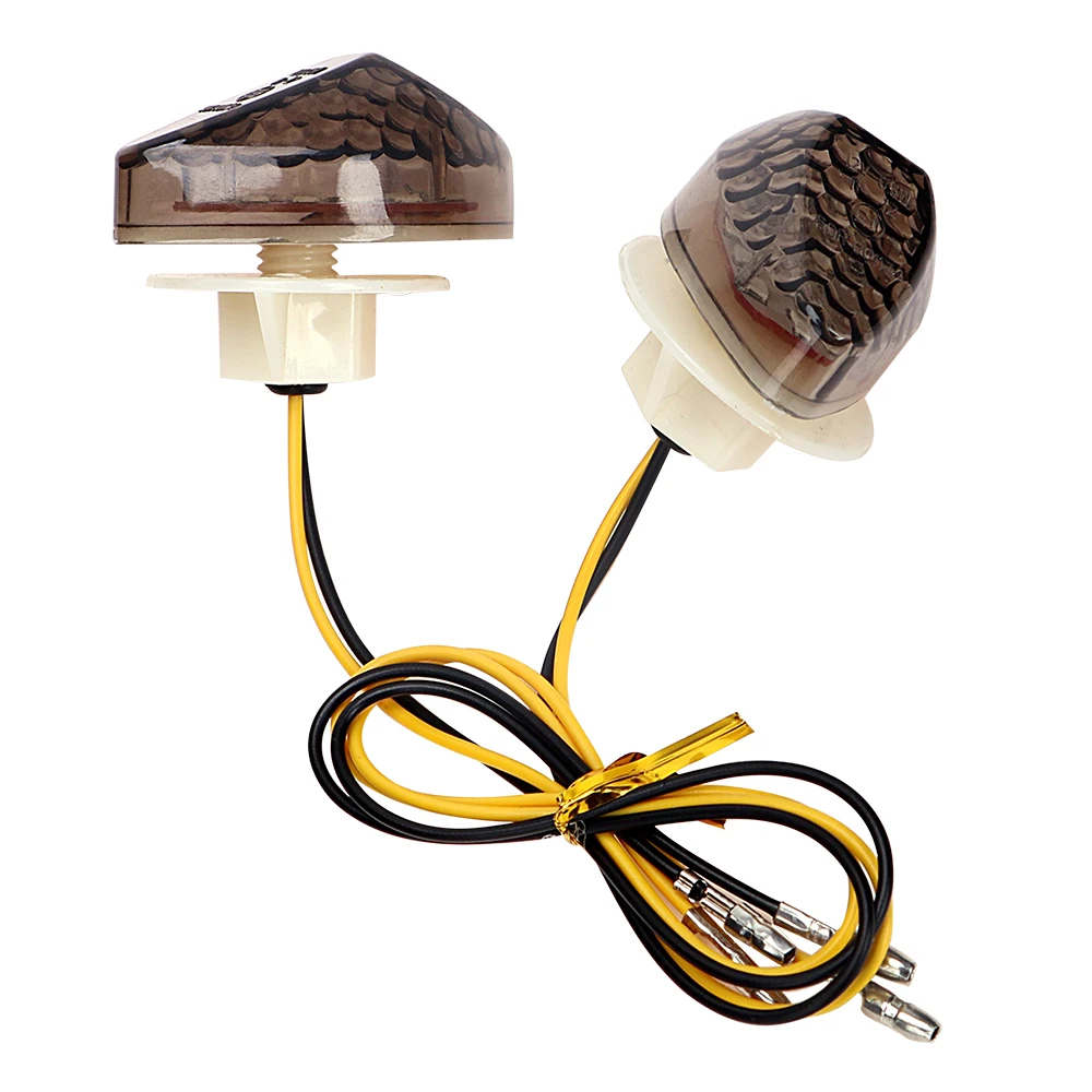 Универсальный поворотный фонарь LEEPEE для Honda Желтый Световой индикатор указатели