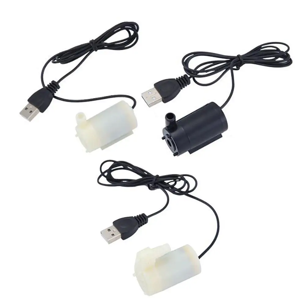 USB 1 метр кабель DC немой маленький водяной насос мини погружной насос 5 В