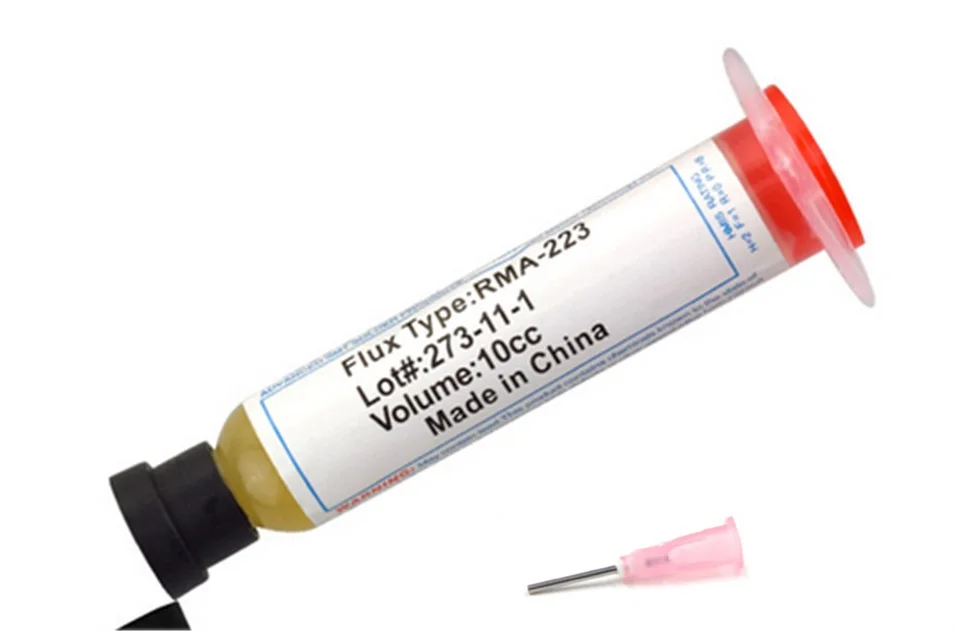 Неочищенная паяльная паста 10cc Flux Grease RMA223 RMA 223 + бесплатная доставка|grease tube|grease