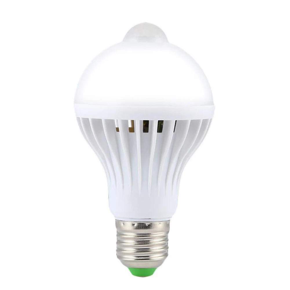 9 Вт E27 Motion Detection Sensor Light СВЕТОДИОДНЫЕ Лампы ПИР Инфракрасный умный Свет Energy Saver для