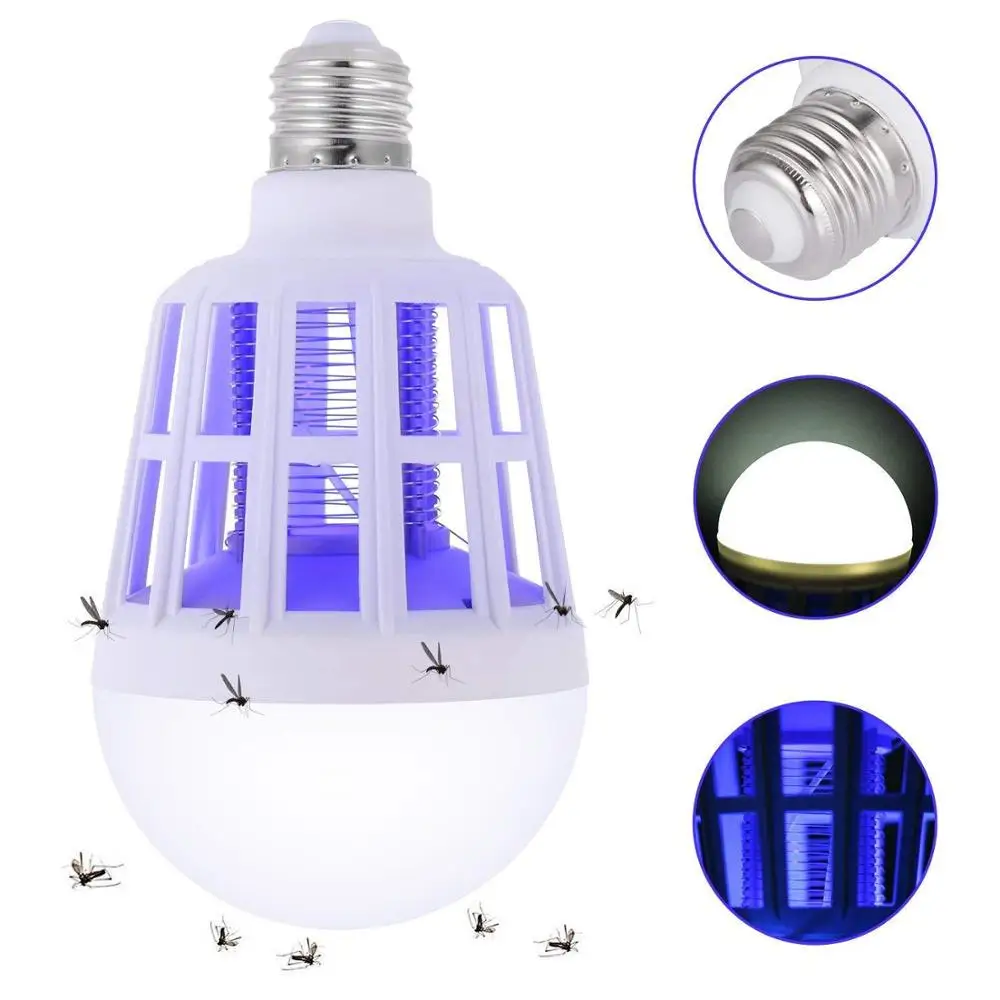 Светодиодная антимоскитная лампа s 15 W домашнее освещение двойная 110 V/220 V