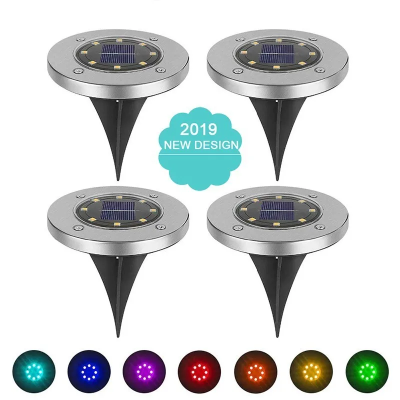 Новый дизайн 2019 горячие солнечные светодиоды садовый свет наружные наземные