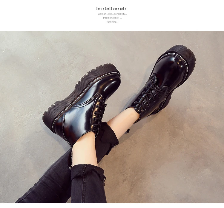 AIYUQI autumn new women's Martin boots Europe and the United States tendon thick women's short boots warm women's shoes