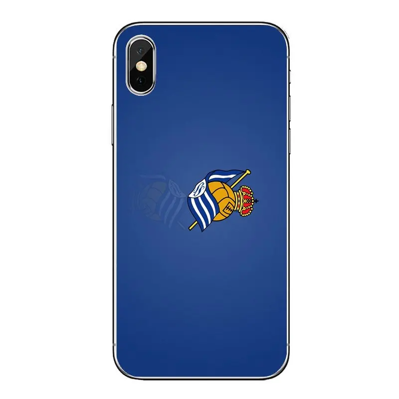 Настоящий спортивный чехол с логотипом sociedad из Испании прозрачный ТПУ для iPod Touch