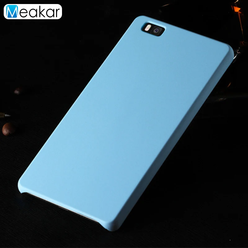 sky blue Coque 5.0For huawei P8 Lite чехол для huawei Ascend P8 Lite P8 мини ALE-L21 ALE-L04 телефона чехол-лента на заднюю панель - Цвет: sky blue