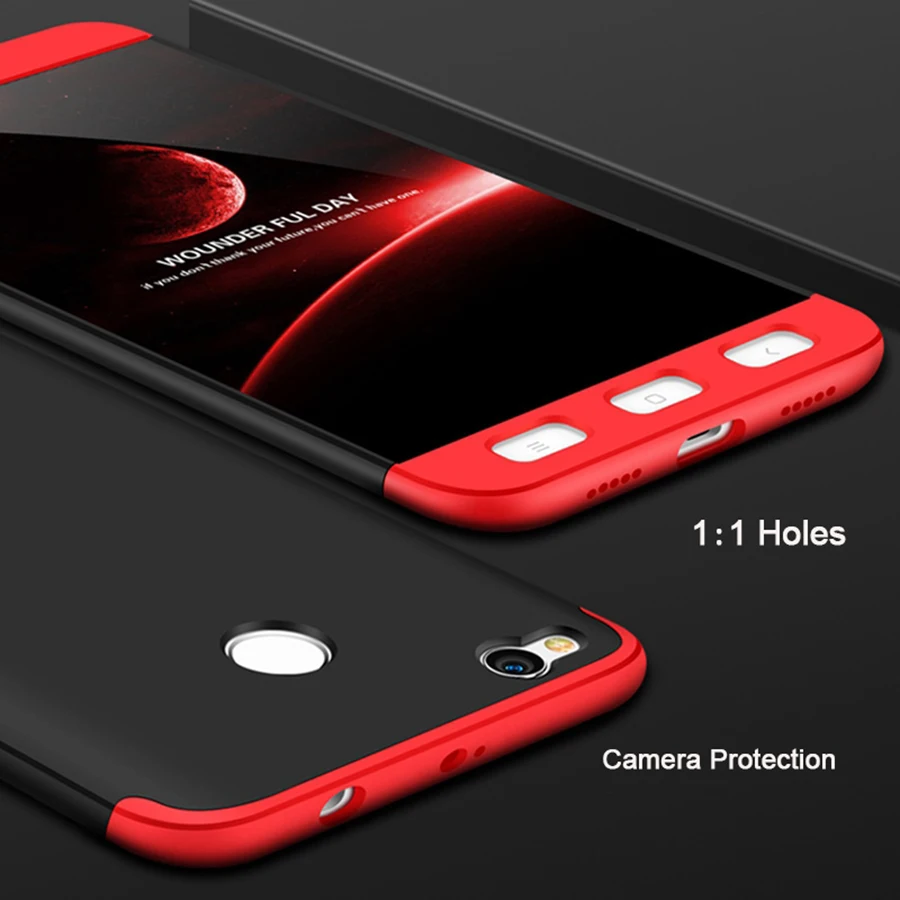 For Xiaomi Mi Redmi S2 Y2 Fashion Matte Plastic Fitted Phone Case 360 Degree Full Body Protection Cover Shell Protect Anti-knock |