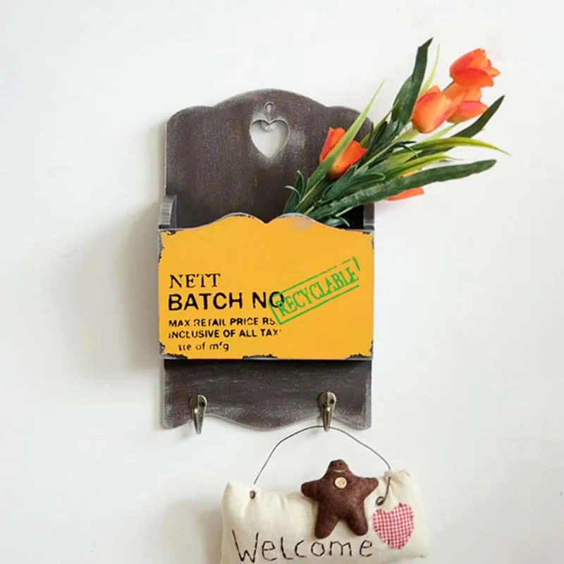 Домашний декор ключи разное деревянная коробка для хранения ключ Висячие Крючки