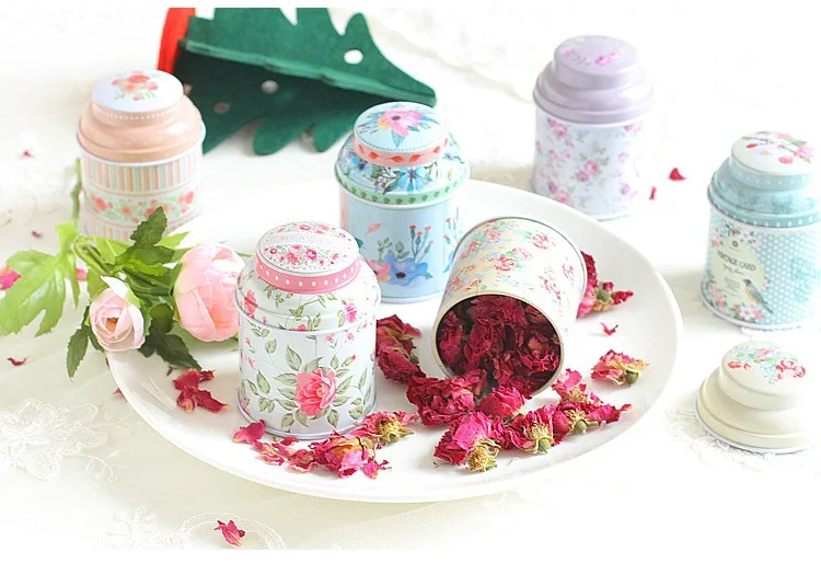 Günstig Europa Stil Tee Caddy Candy Lagerung Box Hochzeit Gunsten Zinn Box Kabel Organizer Container Haushalt W9558