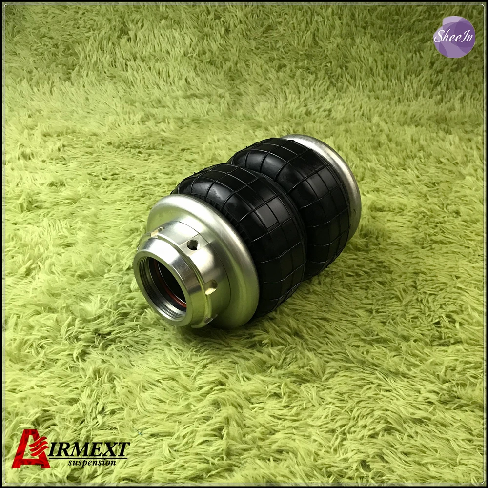 AIRMEXT/SN125150BC2-DT2(M50* 2-48)/Dia.125mm задний воздушный Автомобильная подвеска airspring двойной свернутые/пневматические части/пневматическая подвеска