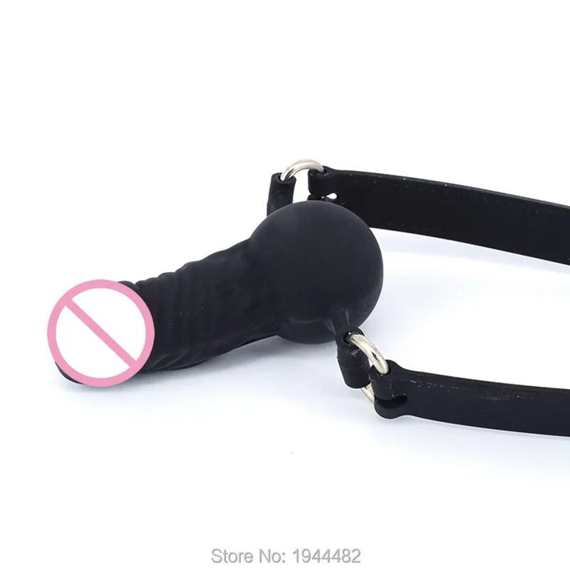 Силиконовый кляп с открытым ртом силиконовый шарик секс игрушки бондаж