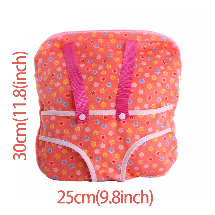 LUCKDOLL открытый переноски кукла рюкзак подходит 43 см Кукла Одежда Аксессуары для девочек поколение подарок на день рождения