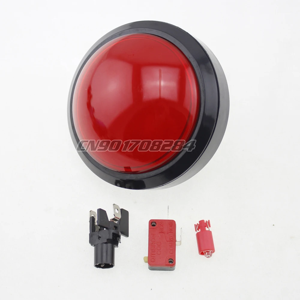 1 шт. большие 100 мм светодиодные кнопки для аркадной машины Pop'n музыка