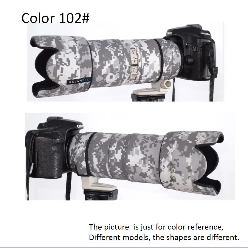 DHL/EMS линз из искусственной кожи PU камуфляжные линзы для объектива Tamron SP 150-600 мм F/5-6,3 VC Di USD G2 A022 пистолет для защиты объектива pt0044 - Цвет: as picture