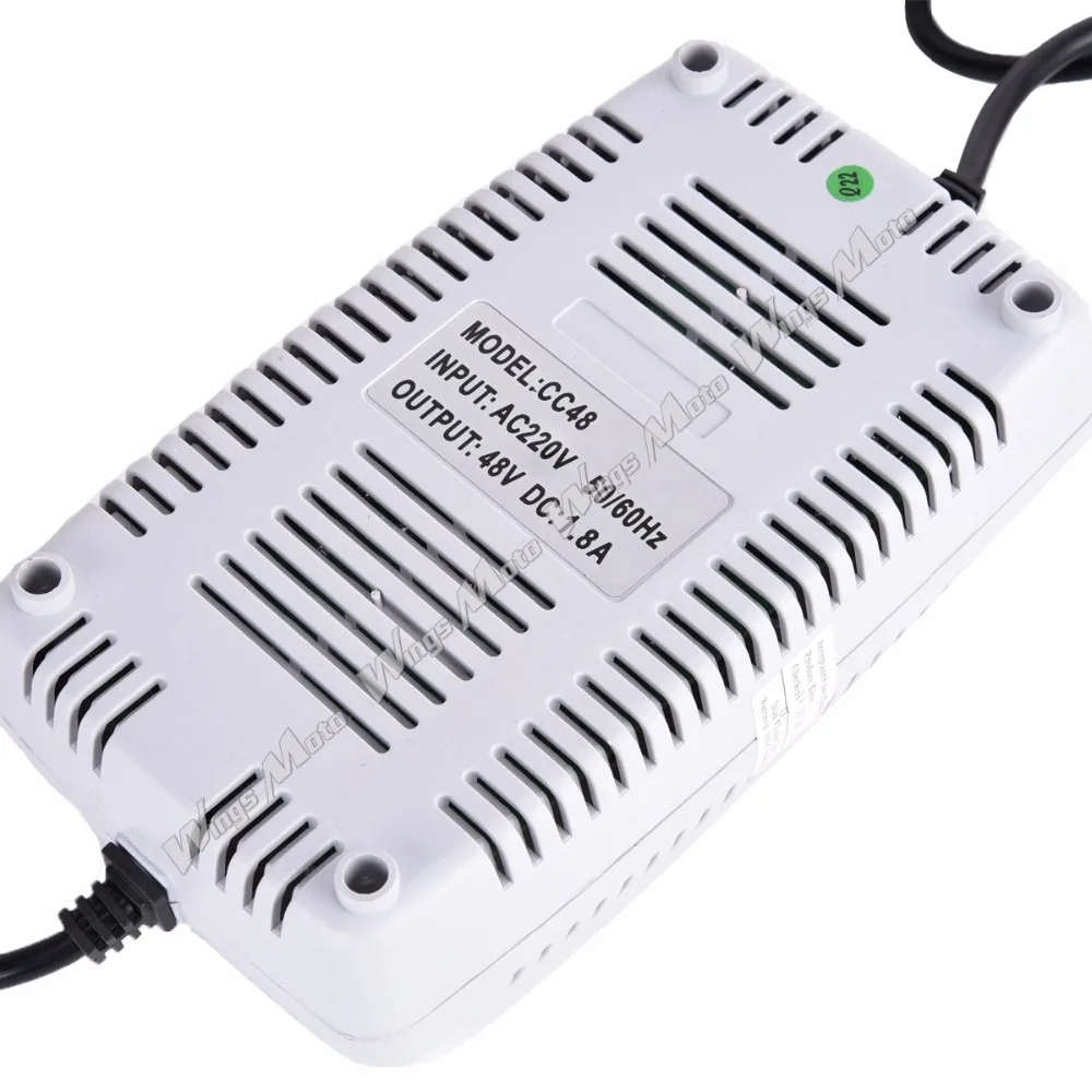48V 1.8A XLR Sealed Gel Lead Acid Battery Charger for E-bike Electric Scooter 220v EU Plug | Автомобили и мотоциклы