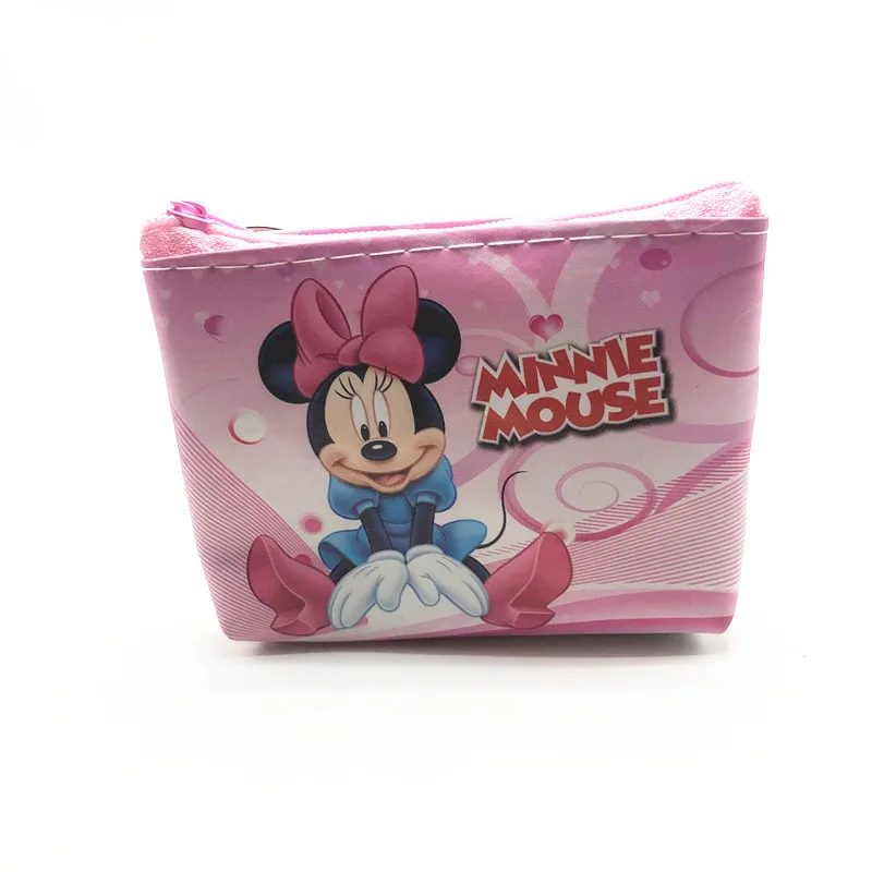Disney кошелек для монет свежий мини сумка для хранения Творческий мультфильм Микки Маус Минни чехол для ключей дамы кошелек ЦУМ