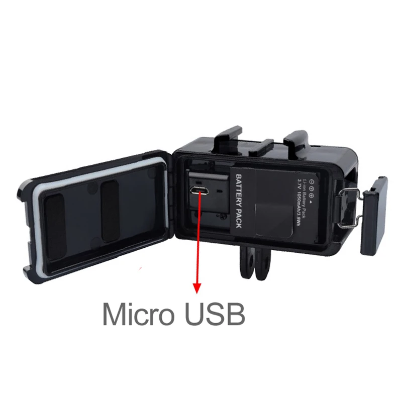 Водонепроницаемая лампа для дайвинга 36 светодиодов 45 м GoPro Hero7 5 4 Hero3 Xiaomi Yi 4K + Lite mijia