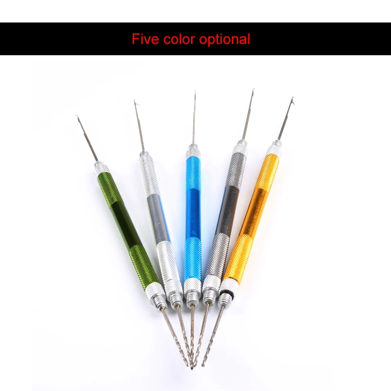 2 шт./лот алюминиевая рыболовная игла для волос приманка карпа рыболовные снасти