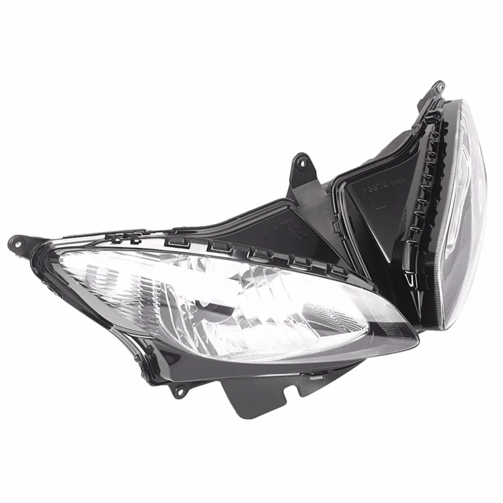 Передняя фара в сборе для мотоцикла 03 14 Yamaha FZ6S FZ 6S прозрачная 2003 2004 2005 2006| |