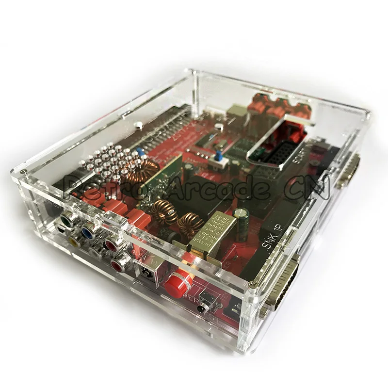 Плата конвертера CBOX JAMMA BOX в Saturn DB15P Joypad SNK геймпад SCART выход с адаптером питания для