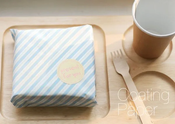 200 г. сэндвич-бумага с синей полосой восковое покрытие защита от смазки для