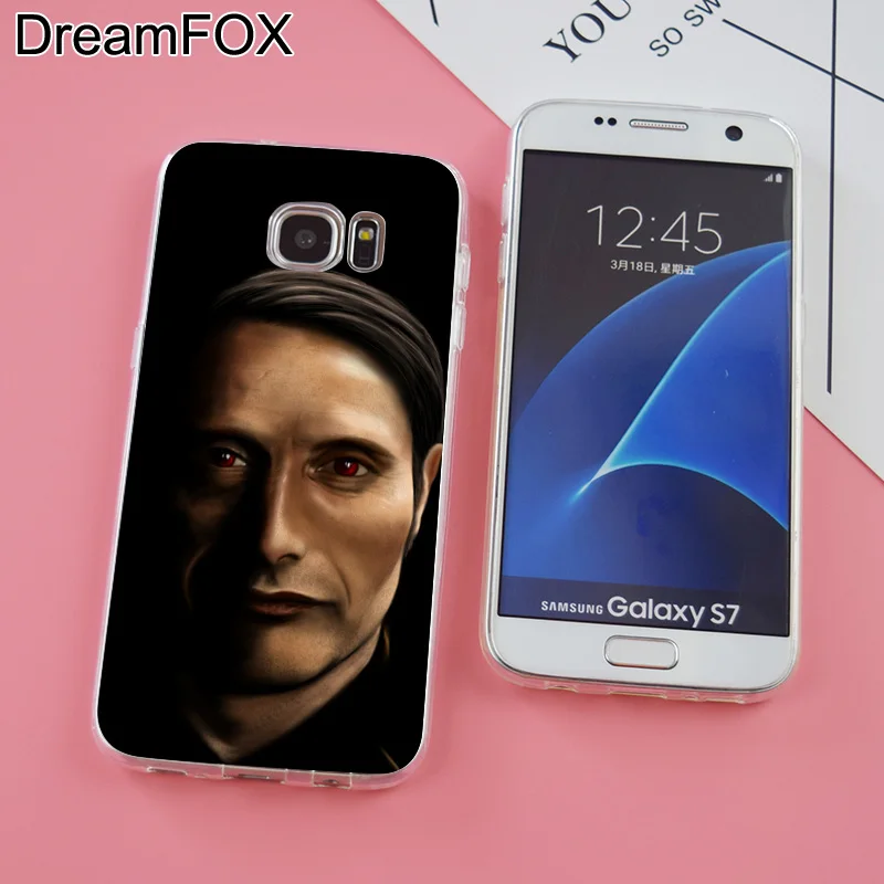 DREAMFOX K068 dr hannibal lecter Мягкий ТПУ силиконовый чехол для samsung Galaxy Note S 6 7 8 9 Edge Plus Grand Prime |