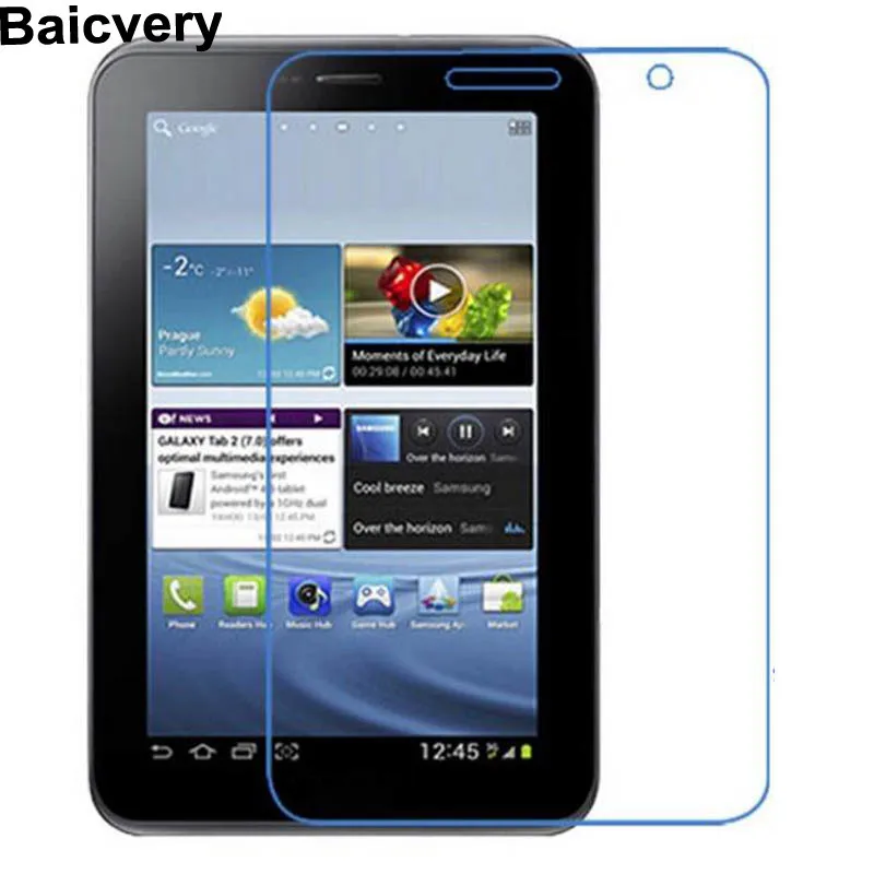 Нано Взрывозащищенная мягкая стеклянная прозрачная пленка для Samsung Galaxy Tab 2 7 0 P3100