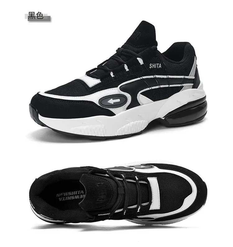 Сезон осень; высокие мужские кроссовки на толстой подошве; Цвет белый; Tenis Masculino; повседневная обувь в стиле хип-хоп; Уличная обувь; zapatos hombre