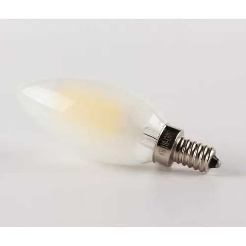3-Pack LED E12 6W диммируемая Свеча лампа накаливания 4000K Дневной свет (нейтральный