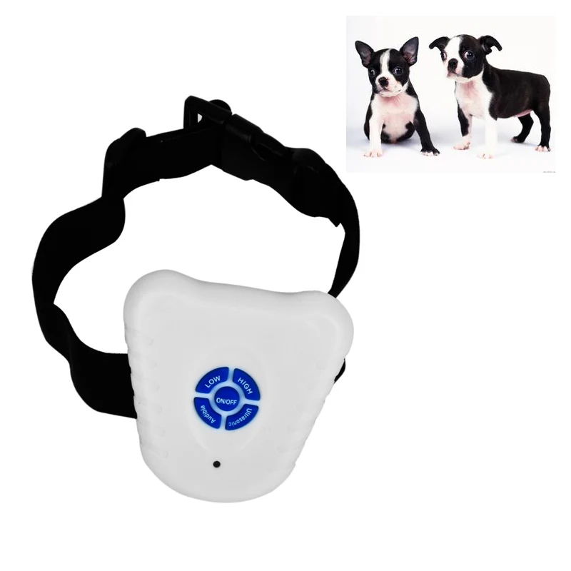 Нет Лай маленький ультразвуковой Анти лай собачий тренировочный ударный