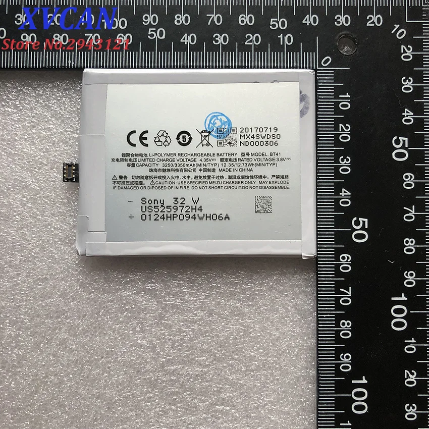Meizu MX4 PRO батарея 100% Высокое качество 3350mAh литий-ионная Замена для BT41 Pro смартфона |