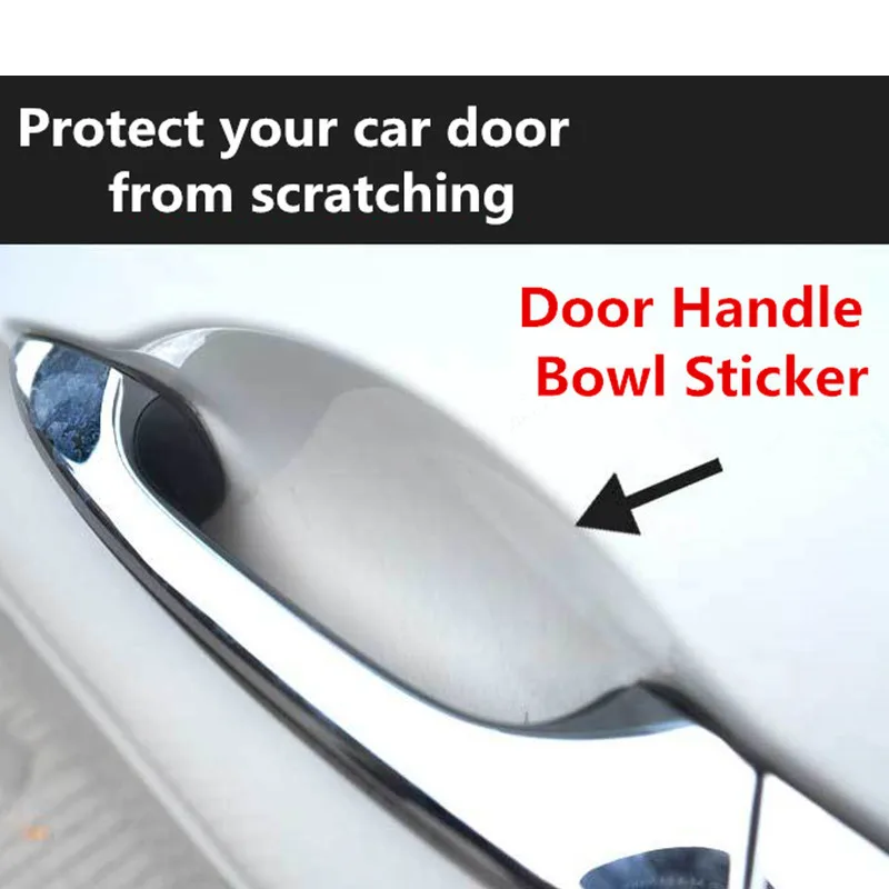 Newbee универсальная наклейка для стайлинга автомобиля ручка двери чаша защита от