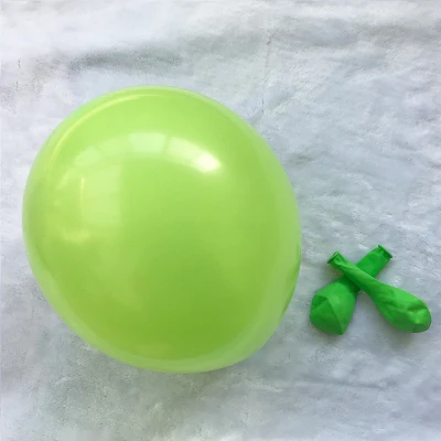 fruit-green NASTASIA уплотненные матовые латексные шары 10 шт 10 дюймов 2,2 г день рождения, свадьба, украшение праздника, цветные круглые шары - Цвет: fruit-green