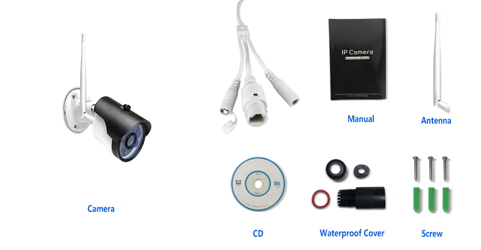 HJT H.264 слот для sd карты 1080P 2.0MP WIFI IP камера 6IR ночное видение P2P CCTV безопасности