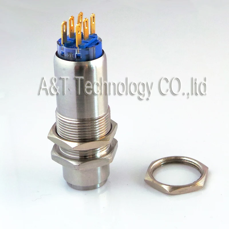 Металлический антивандальный тяжелый плотный ударопрочный кнопочный