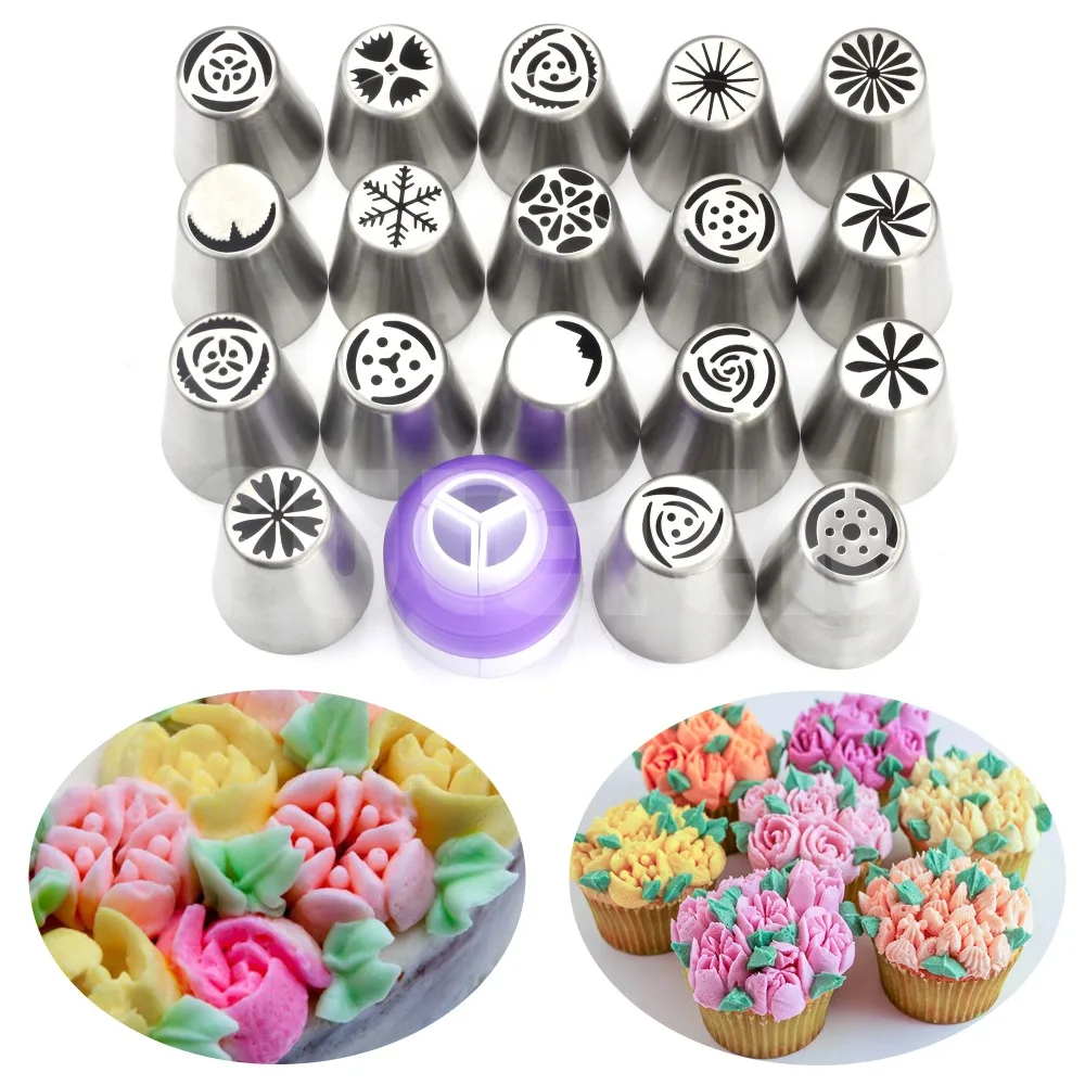 69 шт. инструменты для украшения торта из нержавеющей стали русские насадки