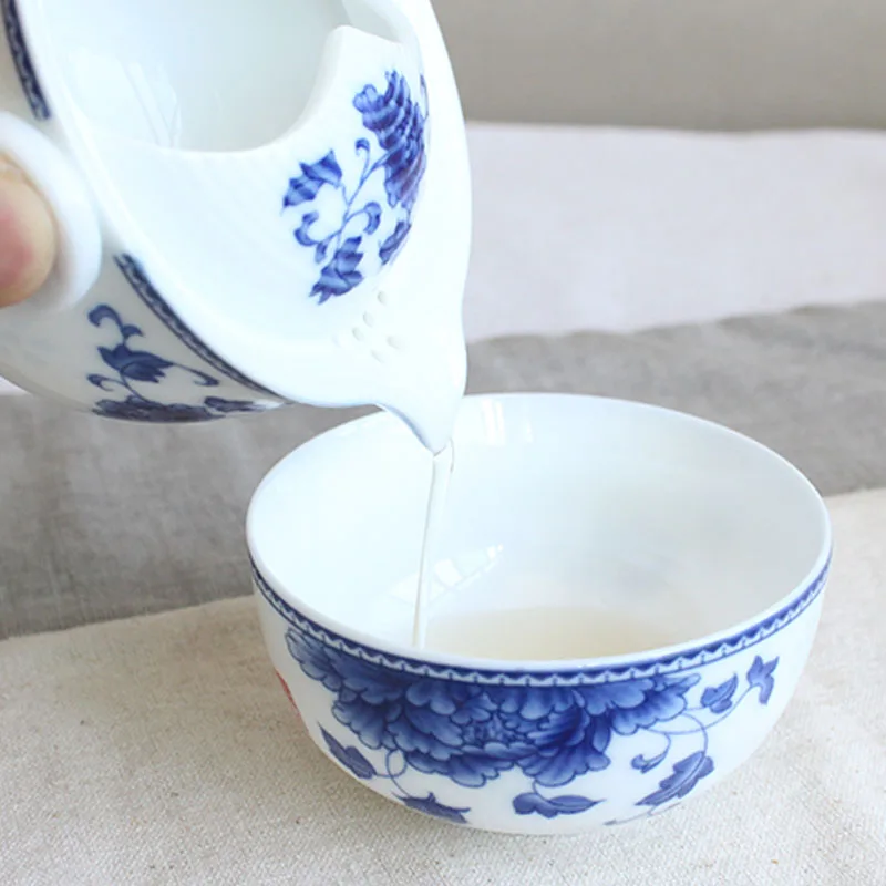 Чайная чашка с чипом керамический чайный сервиз кунг фу включает в себя 1 чайник