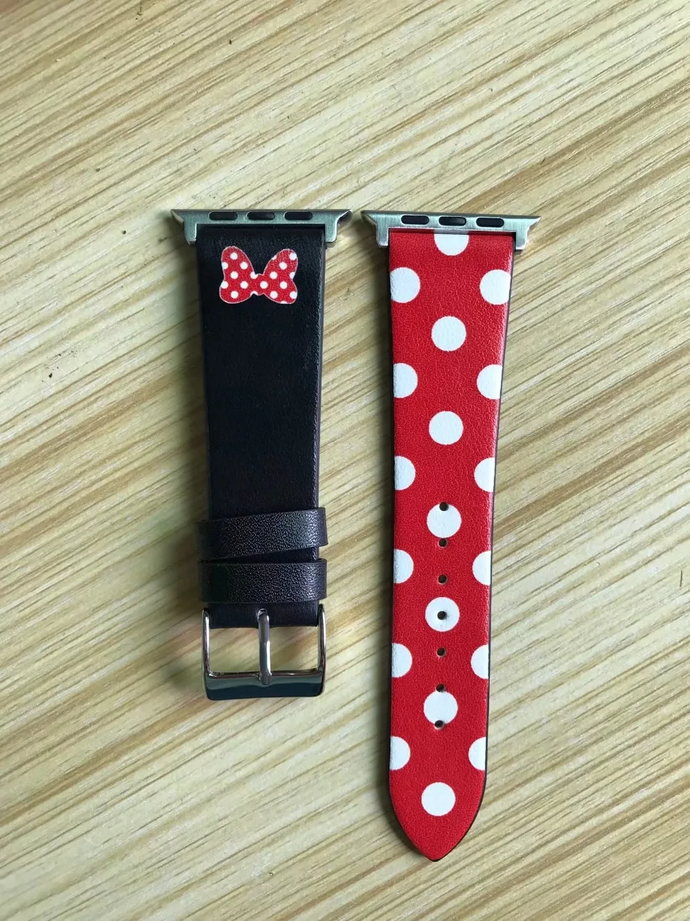 Ремешок для iwatch Apple Watch Series 1234 44 мм 40 мм 38 мм 42 мм Микки Маус Минни мультфильм ремешки для часов