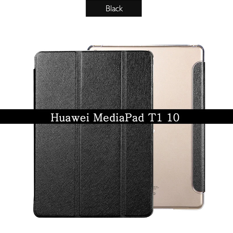MediaPad T1 10 Флип-чехол для huawei Mediapad T1 10 T1-A21W, 9,6 дюймов, умный чехол для планшета, защитный чехол, чехол для huawei T1 9,6, автоматическое пробуждение, режим сна - Цвет: MediaPad T1 10
