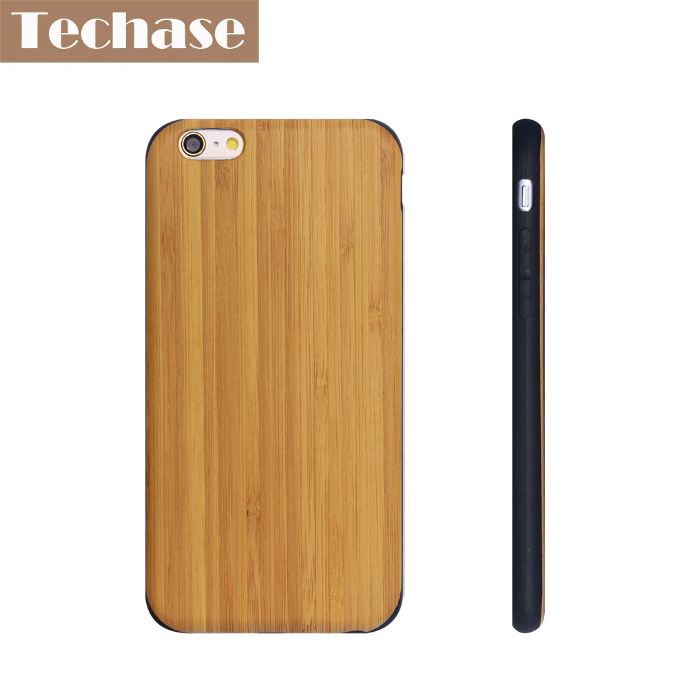 Techase IMD Деревянный чехол для iPhone 6s ультра-тонкие чехлы телефонов 7 Plus жесткие