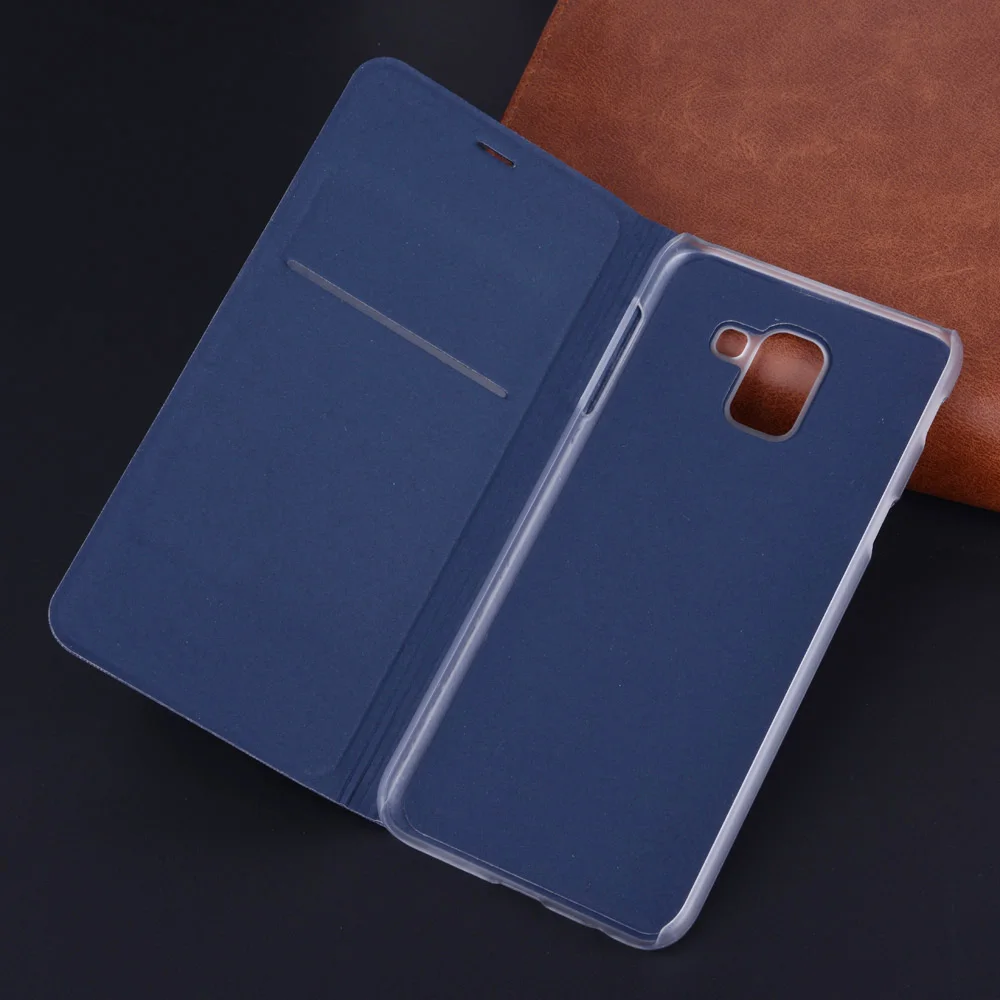 360 Полное покрытие Кожаный чехол для телефона samsung Galaxy J6 2018 J 6 см J600 J600F J600G SM J600FN